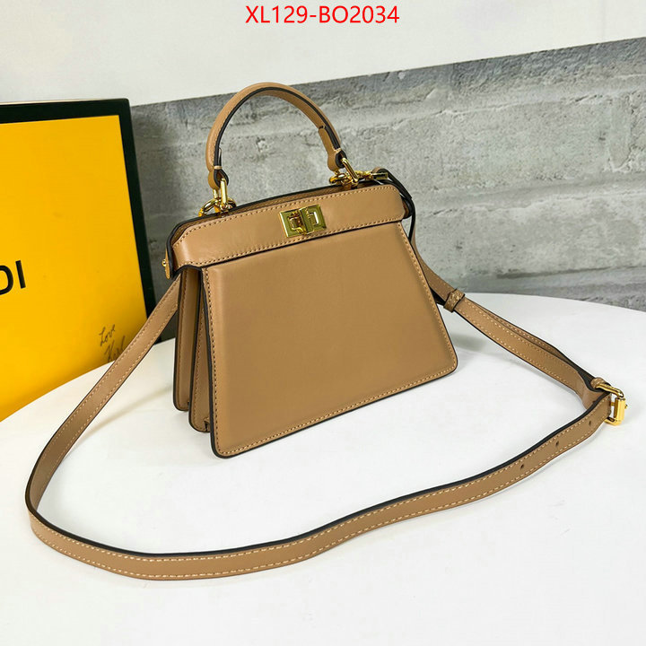 Fendi Bags(4A)-Diagonal-,best capucines replica ,ID: BO2034,$: 129USD