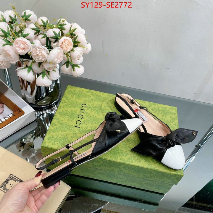 Women Shoes-Gucci,top 1:1 replica , ID: SE2772,$: 129USD