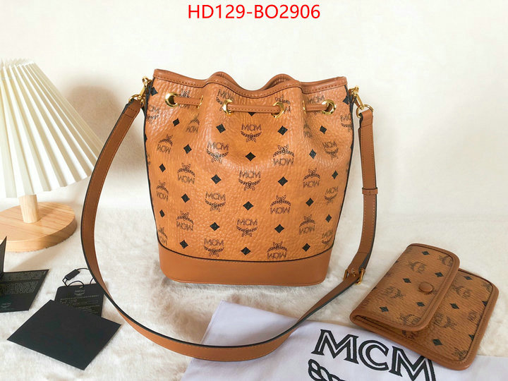 MCM Bags(TOP)-Diagonal-,ID: BO2906,$: 129USD