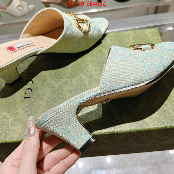 Women Shoes-Gucci,top grade , ID: SE4052,$: 109USD