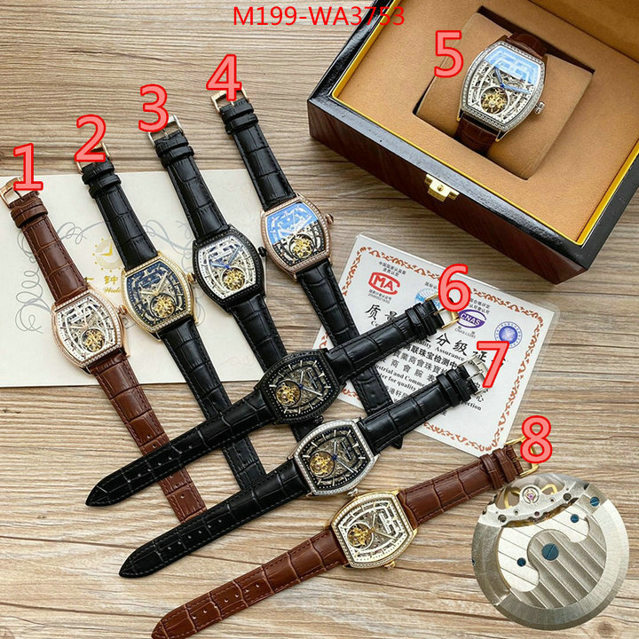 Watch(4A)-Vacheron Constantin,wholesale ,ID: WA3753,$: 199USD