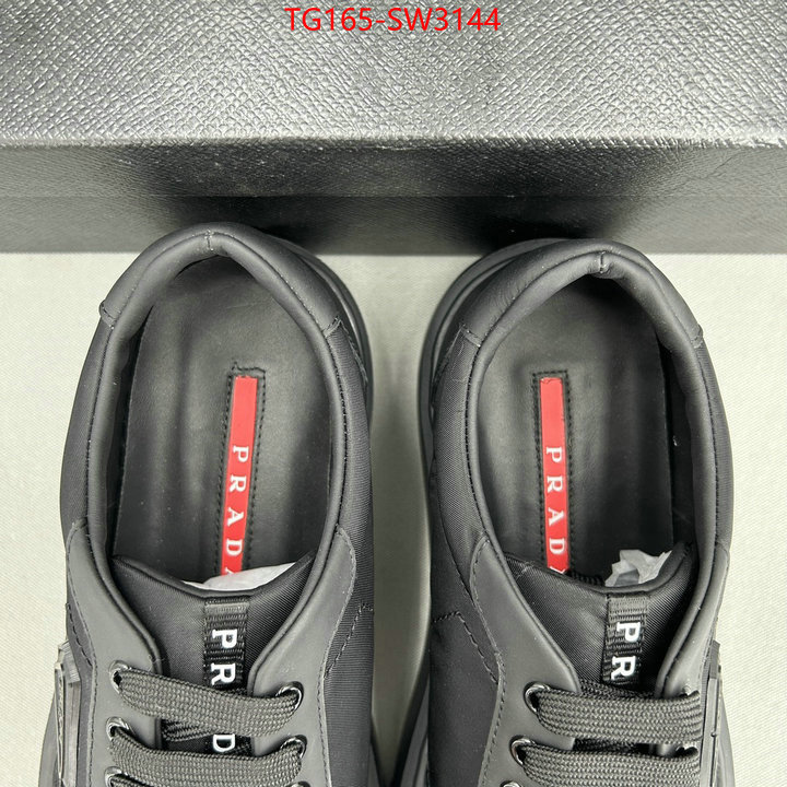 Men Shoes-Prada,replica 2023 perfect luxury , ID: SW3144,$: 165USD