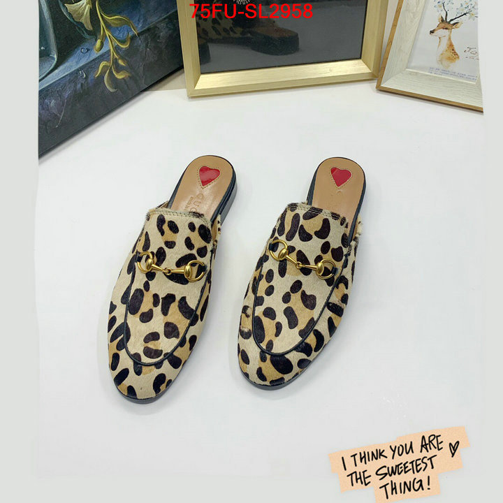 Women Shoes-Gucci,good quality replica , ID: SL2958,$: 75USD