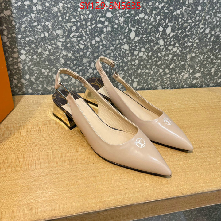 Women Shoes-LV,replica wholesale , ID: SN5635,$: 129USD