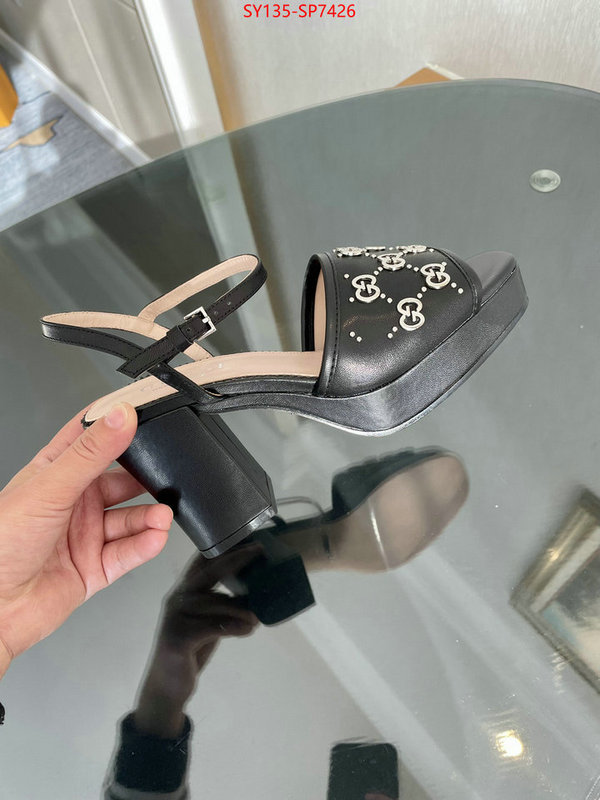 Women Shoes-Gucci,high quality designer replica , ID: SP7426,$: 135USD