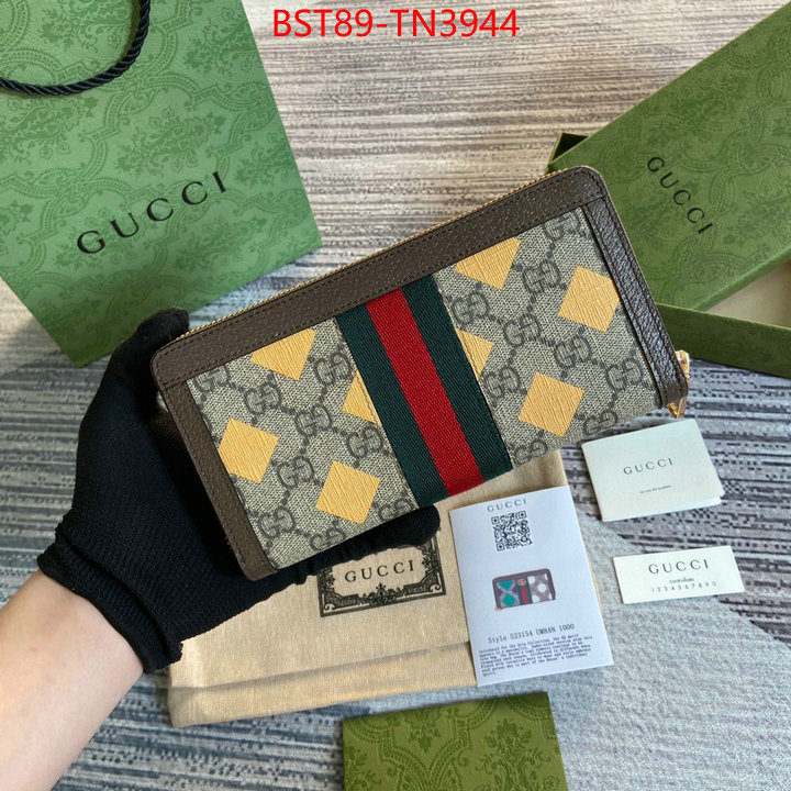 Gucci Bags(TOP)-Wallet-,ID: TN3944,$: 89USD