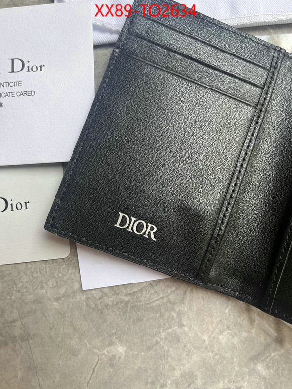 Dior Bags(TOP)-Wallet-,ID: TO2634,$: 89USD