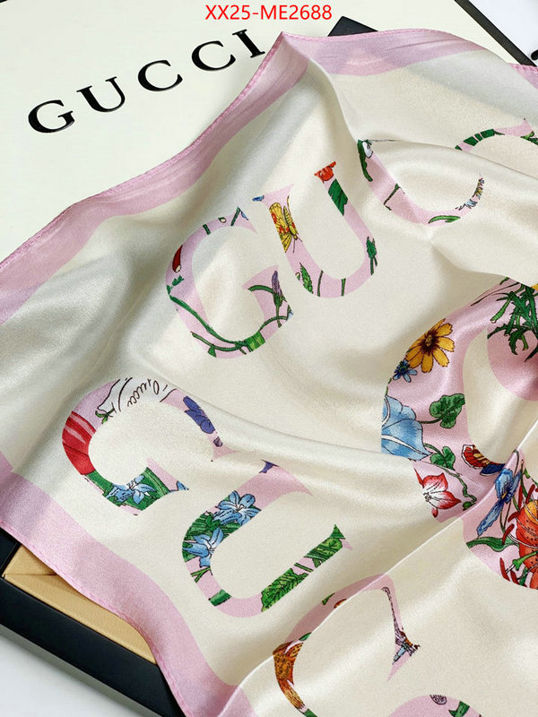 Scarf-Gucci,wholesale designer shop , ID: ME2688,$: 25USD