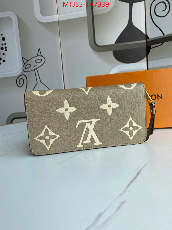 LV Bags(4A)-Wallet,ID: TA7339,$: 55USD