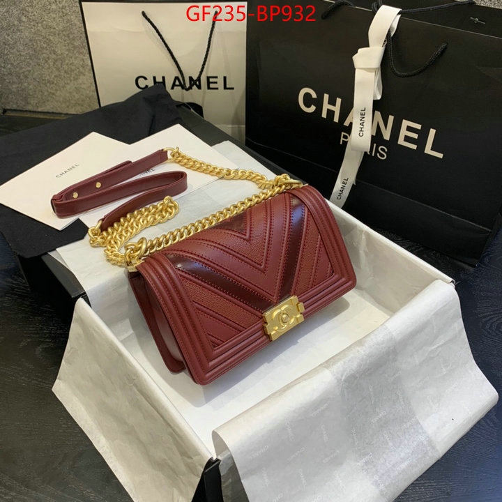 Chanel Bags(TOP)-Diagonal-,ID: BP932,$: 235USD