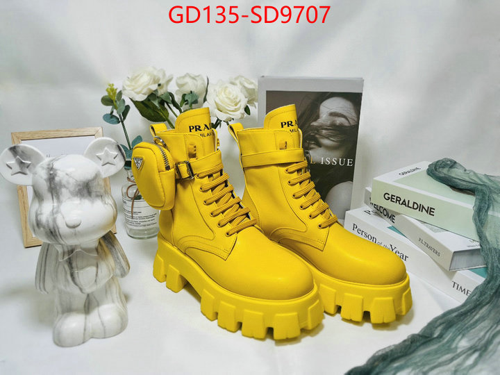 Women Shoes-Prada,what is top quality replica , ID: SD9707,$: 135USD