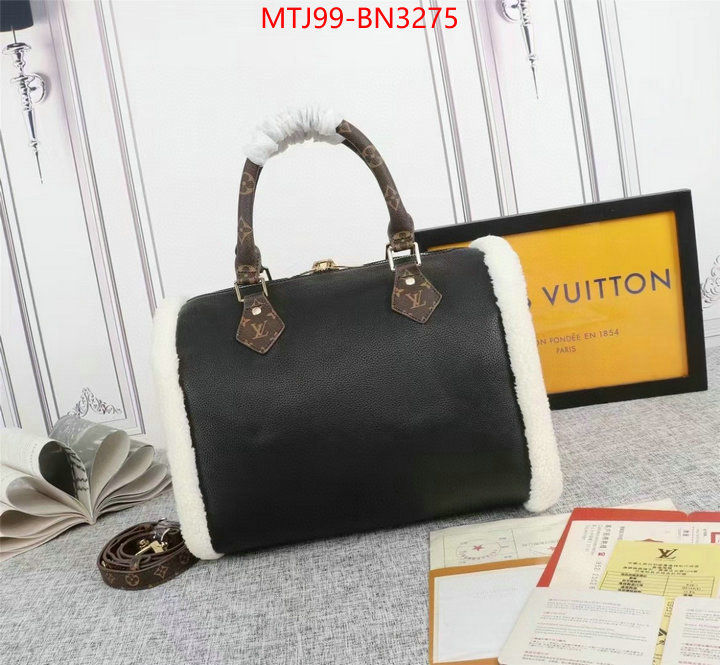 LV Bags(4A)-Speedy-,luxury fashion replica designers ,ID: BN3275,$: 99USD