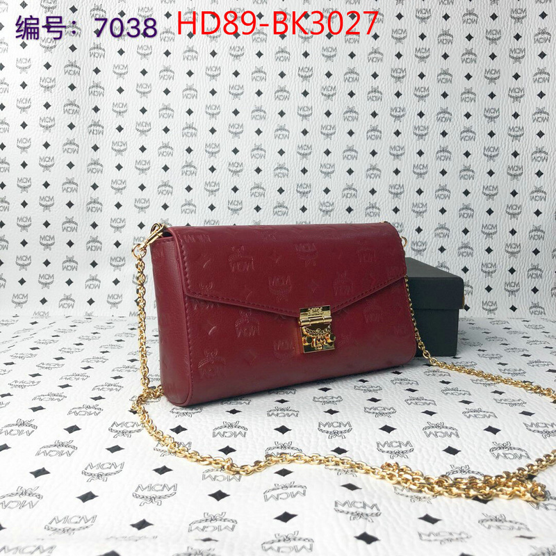 MCM Bags(TOP)-Diagonal-,ID: BK3027,$:89USD