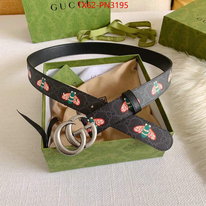 Belts-Gucci,fake , ID: PN3195,$: 62USD