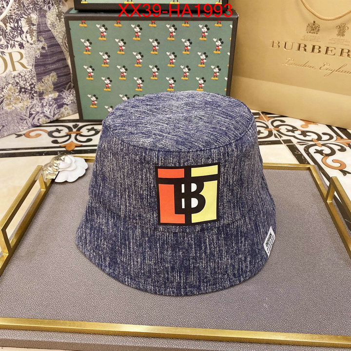 Cap (Hat)-Burberry,wholesale 2023 replica , ID:HA1993,$: 39USD