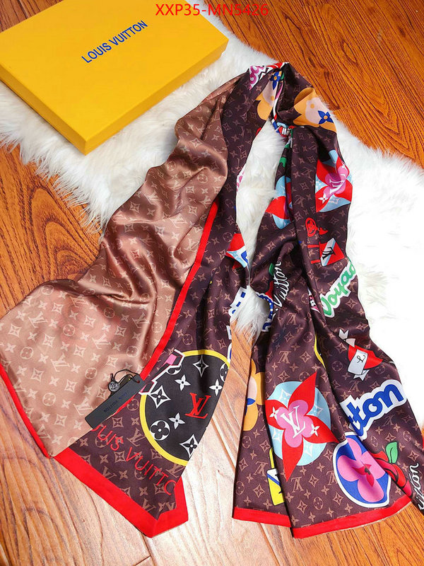 Scarf-LV,fashion designer , ID: MN5426,$: 35USD