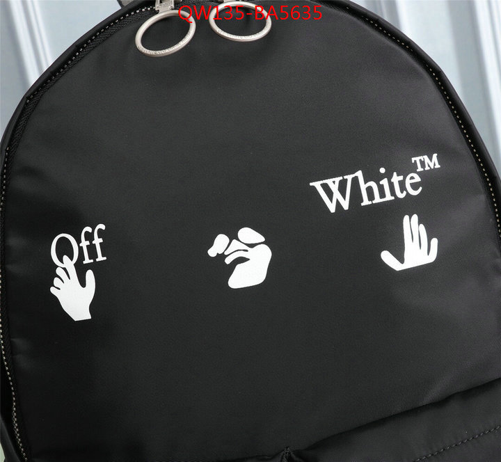 Off-White Bags ( TOP )-Backpack-,how to buy replica shop ,ID: BA5635,$: 135USD