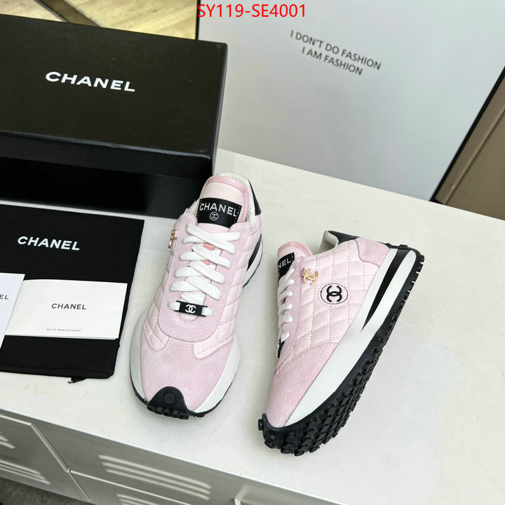 Women Shoes-Chanel,replica shop , ID: SE4001,$: 119USD