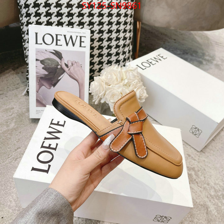 Women Shoes-Loewe,buy cheap , ID: SN9861,$: 125USD