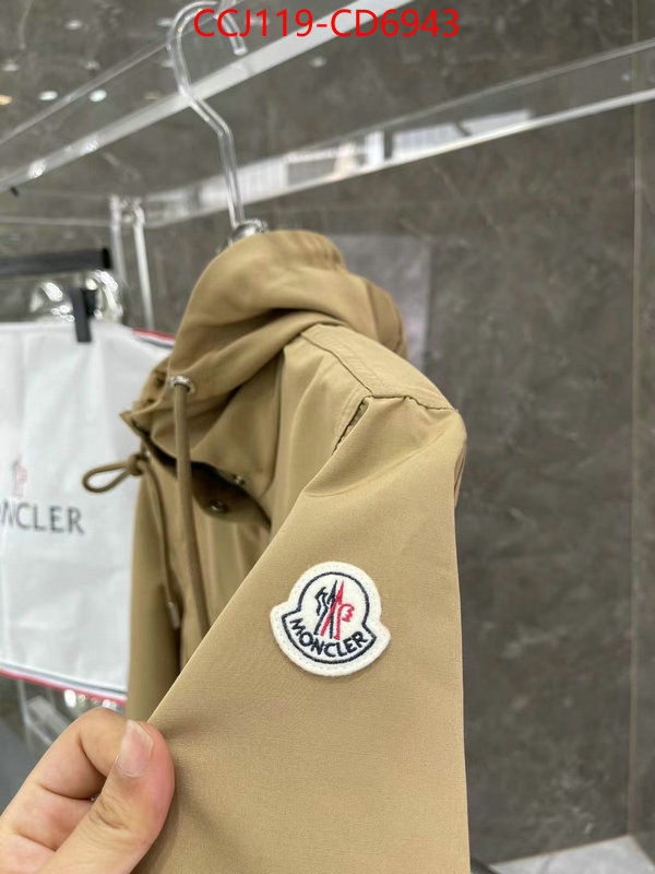 Clothing-Moncler,designer fashion replica , ID: CD6943,$: 119USD