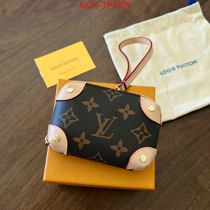 LV Bags(4A)-Wallet,fake designer ,ID: TP7325,$: 59USD