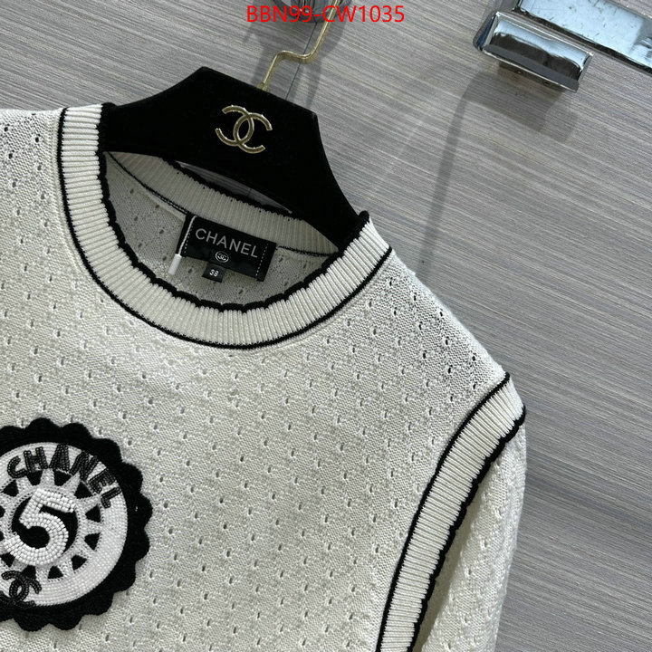 Clothing-Chanel,shop the best high quality , ID: CW1035,$: 99USD