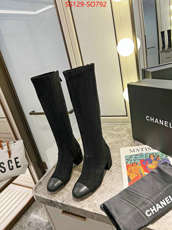 Women Shoes-Chanel,buy aaaaa cheap , ID: SO792,$: 129USD