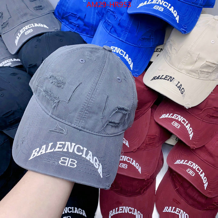 Cap (Hat)-Balenciaga,first top , ID: HR953,$: 29USD