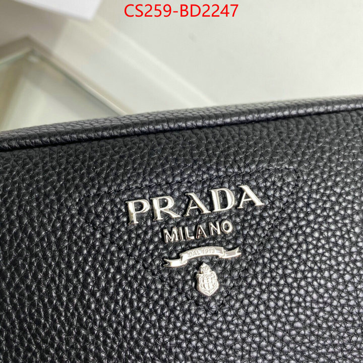 Prada Bags(TOP)-Diagonal-,ID: BD2247,$: 259USD