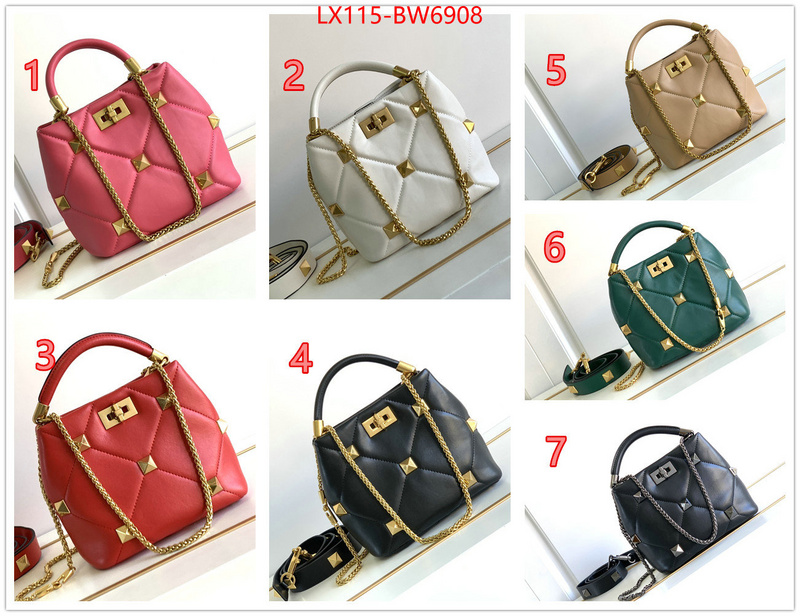 Valentino Bags(4A)-Roman Stud-,replica 1:1 ,ID: BW6908,$: 115USD