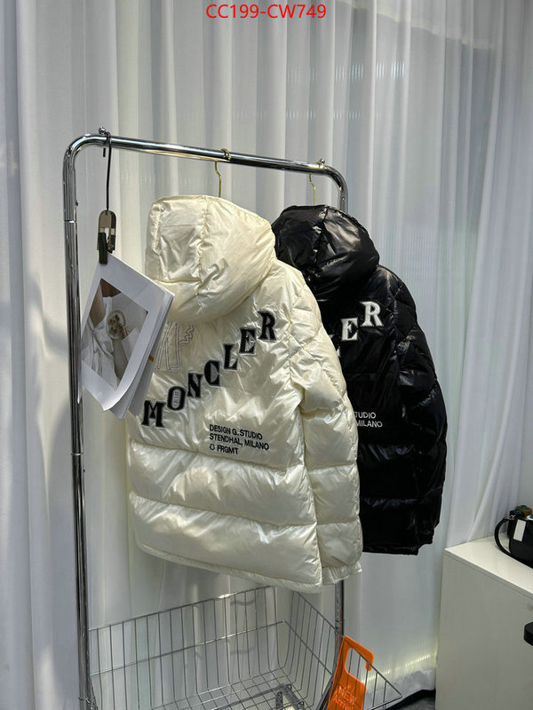 Down jacket Women-Moncler,buy high quality cheap hot replica , ID: CW749,$: 199USD