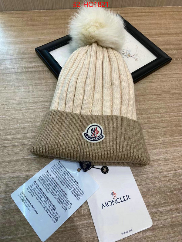 Cap (Hat)-Moncler,top quality fake , ID: HO1821,$: 32USD