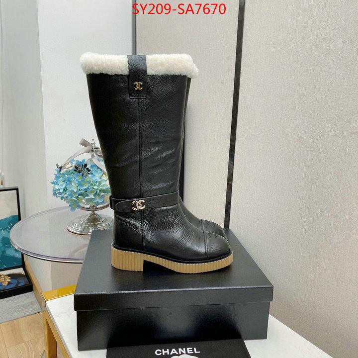 Women Shoes-Chanel,7 star replica , ID: SA7670,$: 209USD