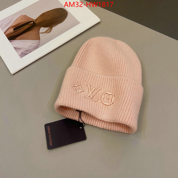 Cap (Hat)-LV,high quality designer replica , ID: HW1817,$: 32USD