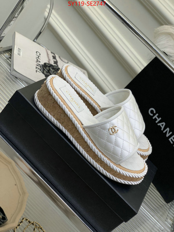 Women Shoes-Chanel,mirror quality , ID: SE2747,$: 119USD