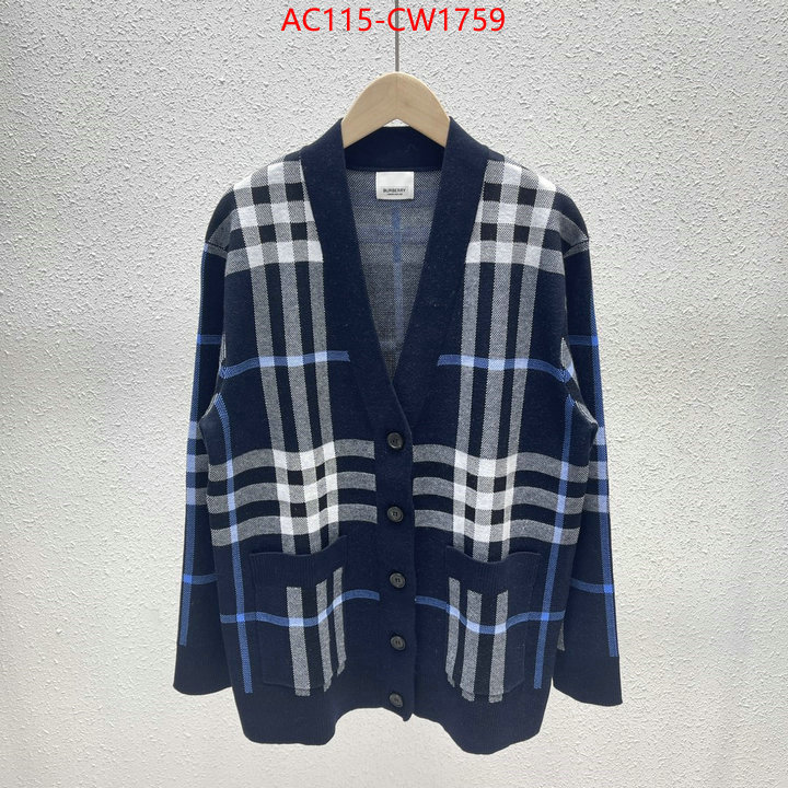 Clothing-Burberry,replica , ID: CW1759,$: 115USD