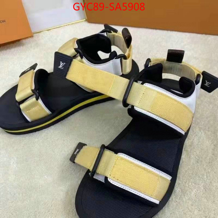 Women Shoes-LV,wholesale imitation designer replicas , ID: SA5908,$: 89USD