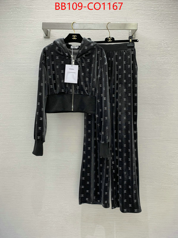 Clothing-Chanel,buying replica , ID: CO1167,$: 109USD