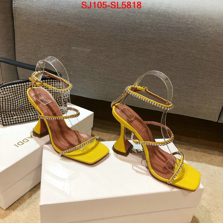 Women Shoes-Amina Muaddi,1:1 replica , ID: SL5818,$: 105USD