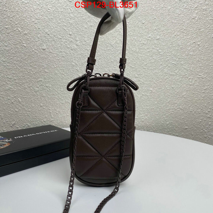 Prada Bags(TOP)-Diagonal-,ID: BL3651,$: 129USD