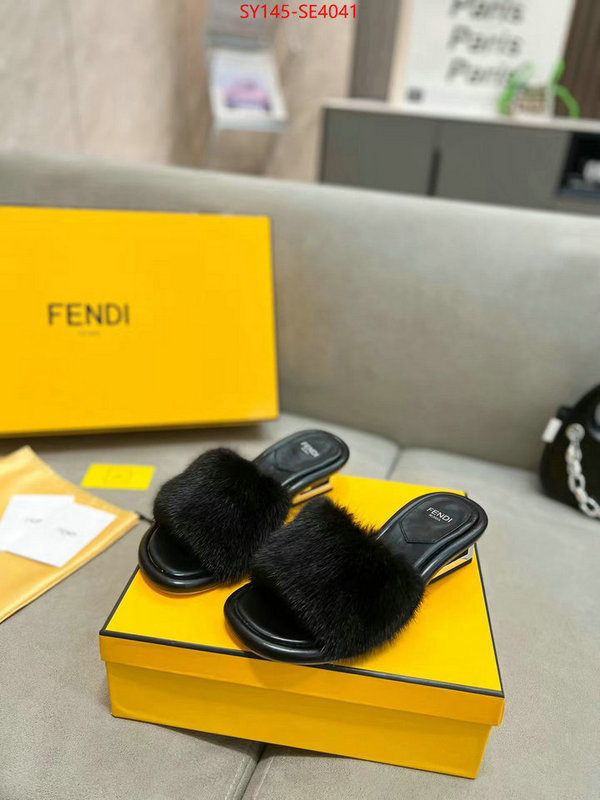 Women Shoes-Fendi,best replica quality , ID: SE4041,$: 145USD