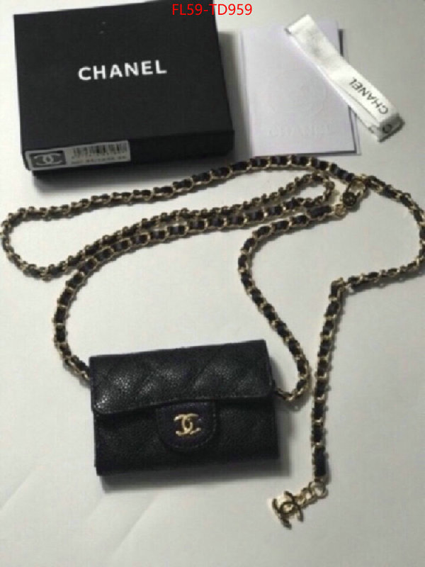 Chanel Bags(4A)-Wallet-,ID: TD959,$: 59USD