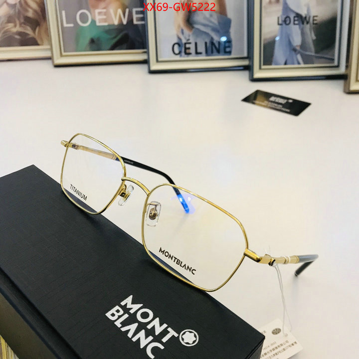 Glasses-Montblanc,aaaaa+ quality replica , ID: GW5222,$: 69USD