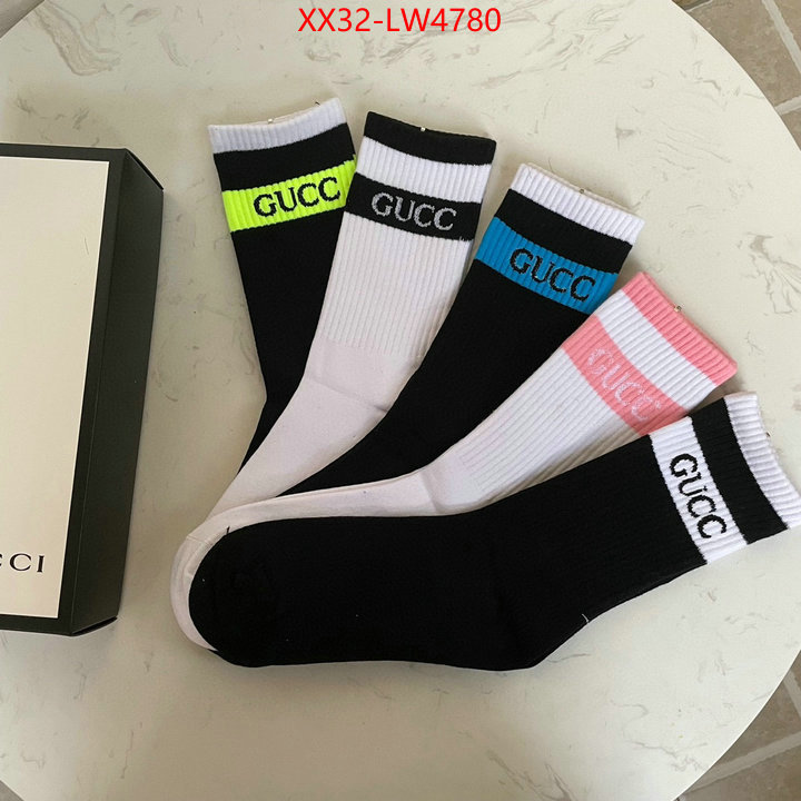 Sock-Gucci,aaaaa quality replica , ID: LW4780,$: 32USD