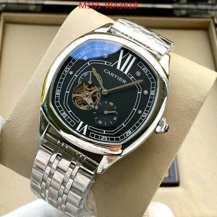 Watch(4A)-Cartier,the highest quality fake ,ID: WA3619,$: 165USD