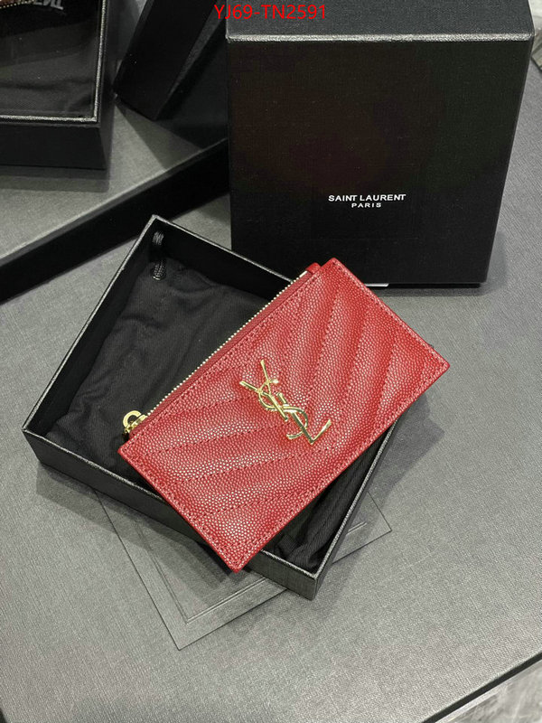 YSL Bag(TOP)-Wallet-,ID: TN2591,$: 69USD