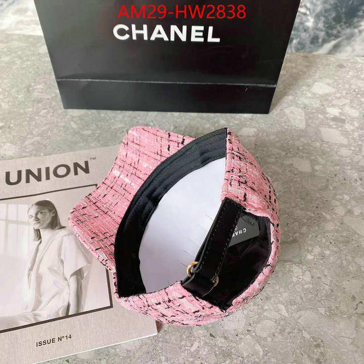 Cap (Hat)-Chanel,fashion , ID: HW2838,$: 29USD