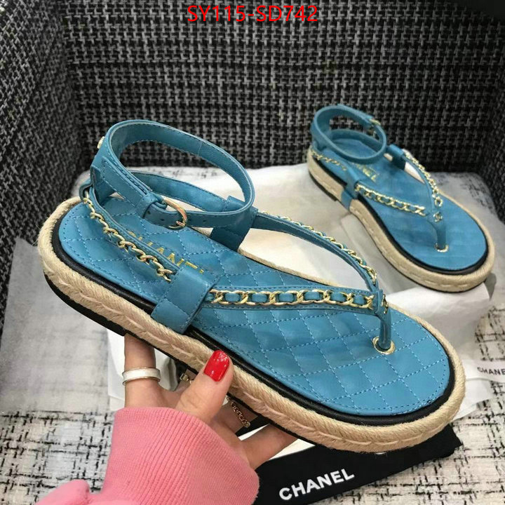 Women Shoes-Chanel,where quality designer replica , ID: SD742,$: 115USD