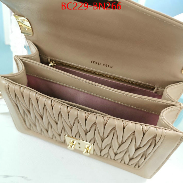 Miu Miu Bags(TOP)-Diagonal-,replica aaaaa+ designer ,ID: BN266,$: 229USD