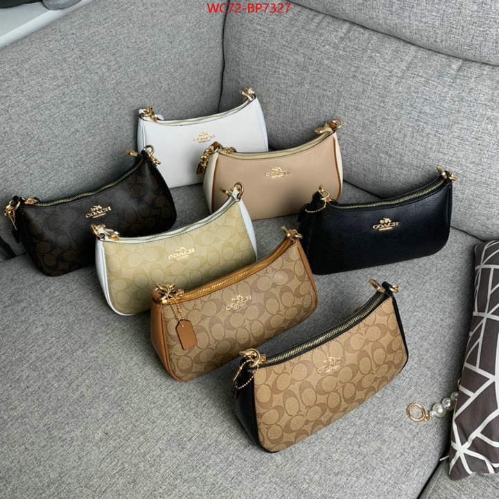 Coach Bags(4A)-Handbag-,knockoff highest quality ,ID: BP7327,$: 72USD